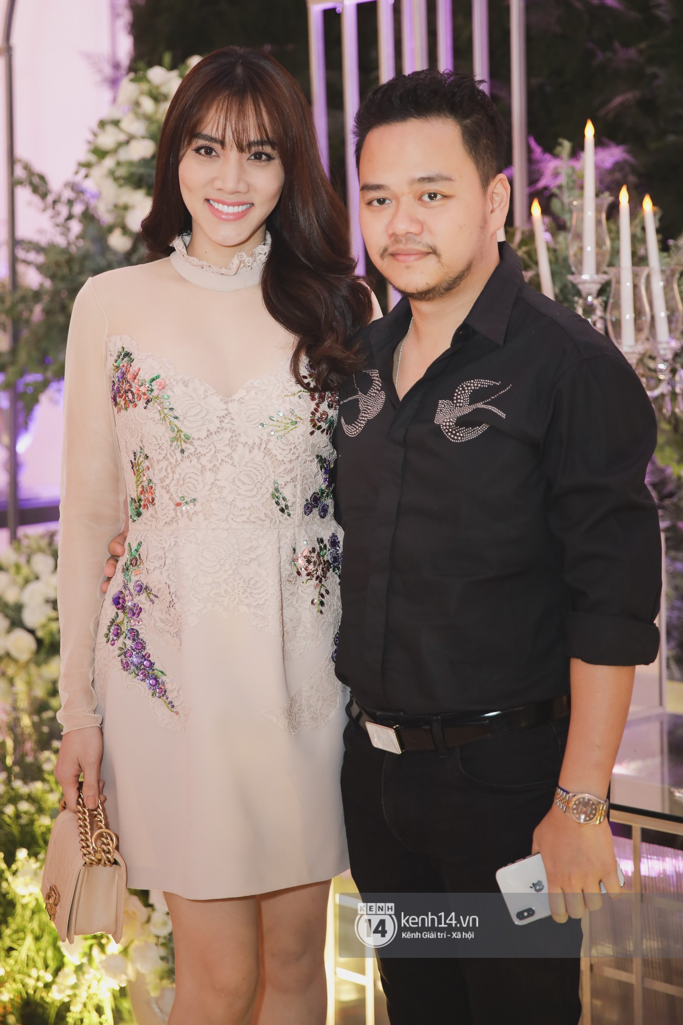 Nam Em và Quế Vân diện đồ đôi, cùng dàn sao Việt tề tựu tại đám cưới Ưng Hoàng Phúc