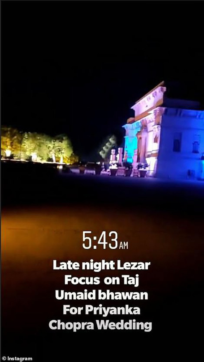 Loạt ảnh chuẩn bị cho đám cưới thế kỷ rình rang nhất 2018 của Nick Jonas và Hoa hậu Thế giới