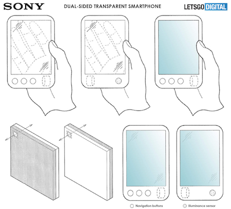 Smartphone màn hình gập của Sony sẽ trông thế nào