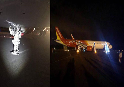 Chiếc lốp thứ hai của máy bay Vietjet được tìm thấy