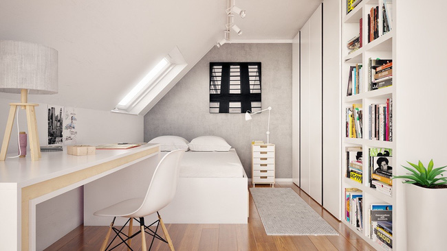 Như ở trong giấc mơ với 20 phòng ngủ trên tầng áp mái vô cùng xinh đẹp