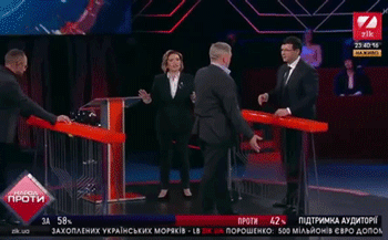 Bất đồng ý kiến, Thứ trưởng Ukraine miệt thị, lao thẳng lên sân khấu đạp nghị sĩ Quốc hội