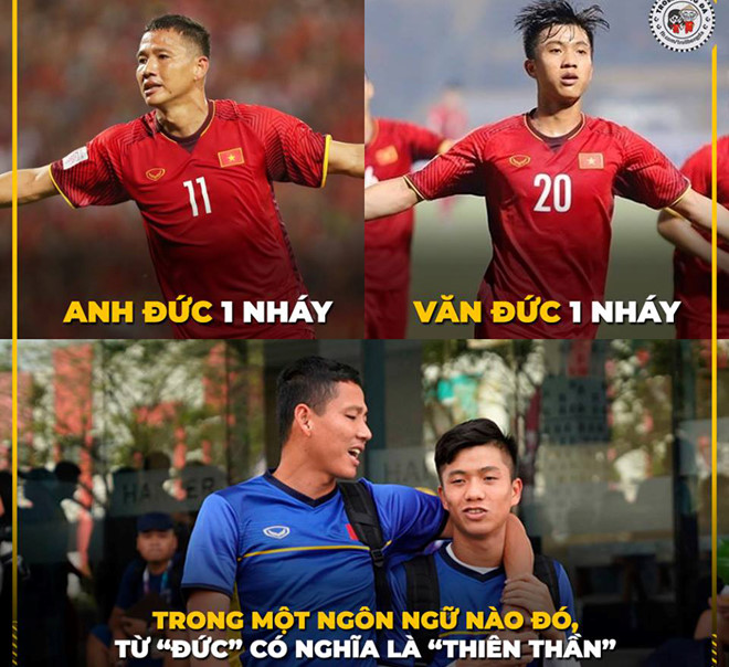 Song Đức phủ sóng mạng xã hội sau trận Việt Nam thắng Philippines