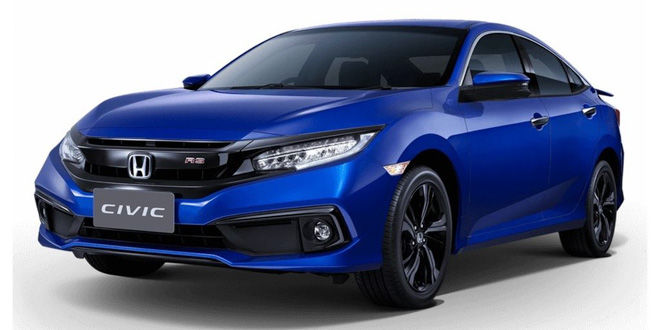 Honda Civic 2019 ra mắt tại Thái Lan, bổ sung thêm phiên bản thể thao RS
