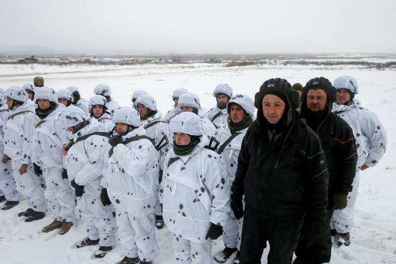 Ukraine huy động quân dự bị, tập trận lớn sát biên giới Nga