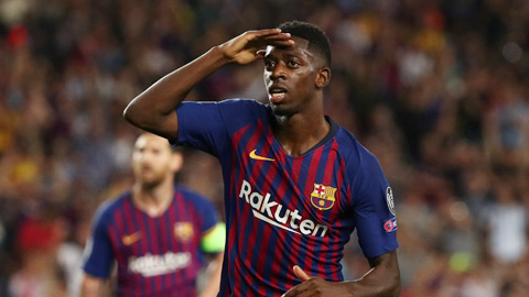 Mình Dembele chấp cả Messi và Suarez cộng lại