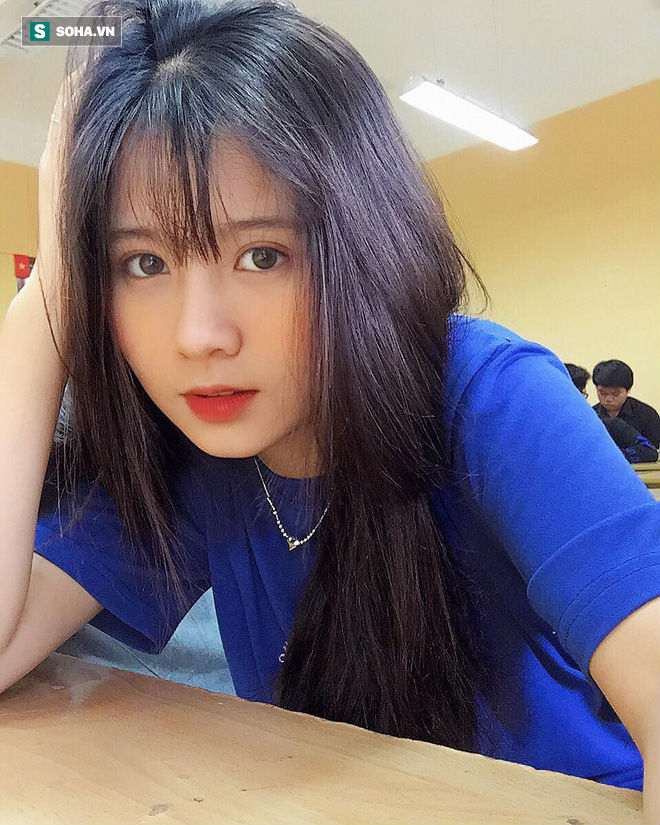 Nữ sinh 17 tuổi khiến dân mạng truy lùng sau bức hình chụp góc nghiêng