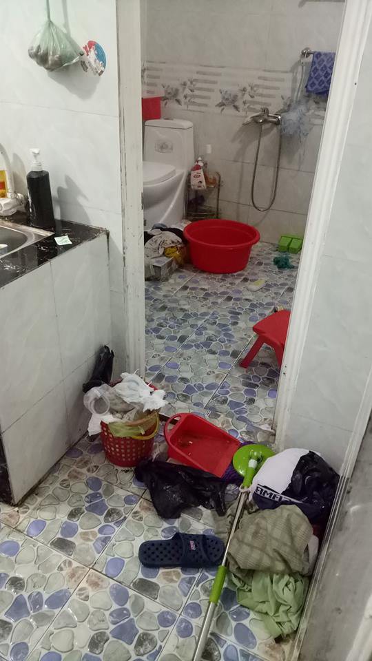 Lần đầu xa nhà 33 tiếng, vợ trẻ suýt khóc với bãi chiến trường khi quay về