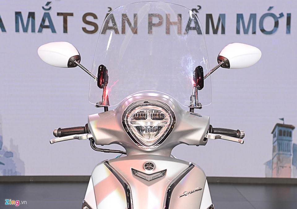 Chi tiết Yamaha Grande 2018 - Dáng mới, động cơ hybrid