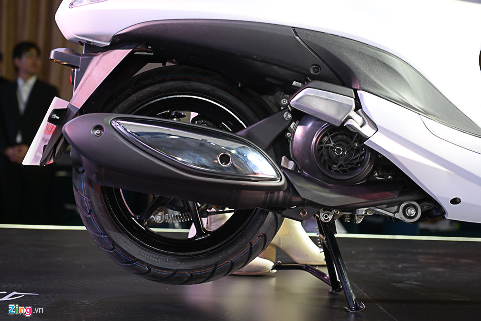 Chi tiết Yamaha Grande 2018 - Dáng mới, động cơ hybrid