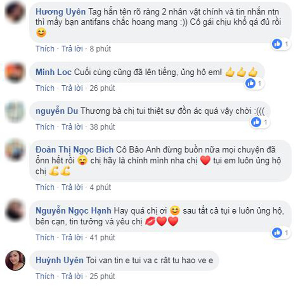 Bảo Anh lên tiếng giải thích về câu chuyện người thứ ba, còn đăng cả bằng chứng nhưng thái độ của Phạm Quỳnh Anh mới khiến dân mạng chú ý