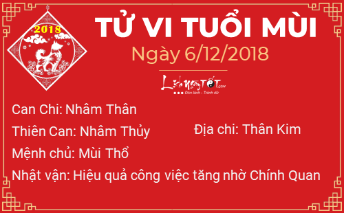 Tử vi Thứ 5 ngày 6/12/2018 của 12 con giáp: Tị có cơ hội tìm bạn đời, Tý bị Kiếp Tài quấy phá Tử vi Thứ 5 ngày 6/12/2018 của 12 con giáp: Tị có cơ hội tìm bạn đời, Tý bị Kiếp Tài quấy phá