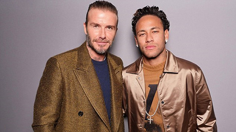 Beckham dụ dỗ Neymar tới đội bóng của mình Beckham dụ dỗ Neymar tới đội bóng của mình