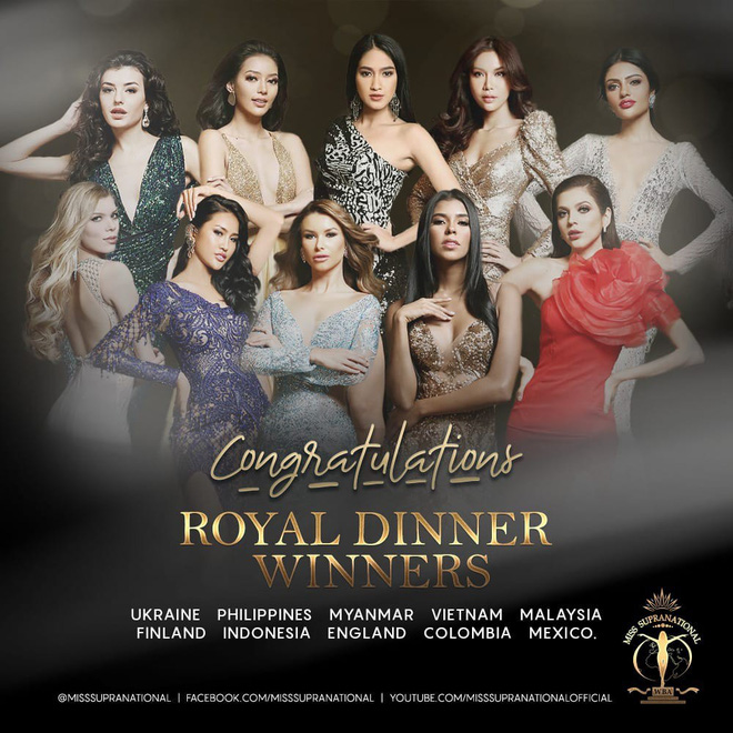 Xếp thứ 2 bình chọn, Minh Tú được góp mặt trong đêm tiệc Royal Dinner trước thềm chung kết Xếp thứ 2 bình chọn, Minh Tú được góp mặt trong đêm tiệc Royal Dinner trước thềm chung kết
