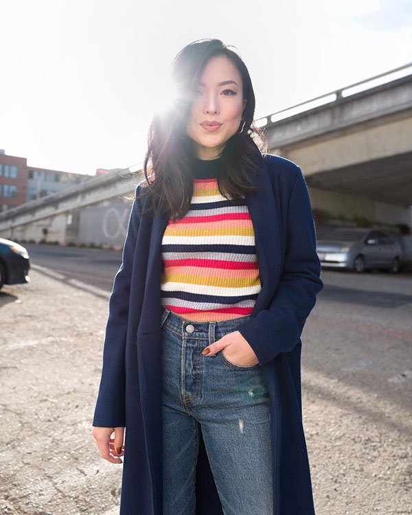 Diện mãi áo len trơn cũng chán, đổi sang áo len họa tiết mặc vừa đẹp lại chẳng lo lỗi mốt