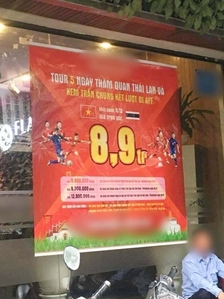 Tiên tri Malaysia thua trận, nhiều công ty mở bán tour cho người hâm mộ xem chung kết AFF Cup 2018 tại... Thái Lan Tiên tri Malaysia thua trận, nhiều công ty mở bán tour cho người hâm mộ xem chung kết AFF Cup 2018 tại... Thái Lan