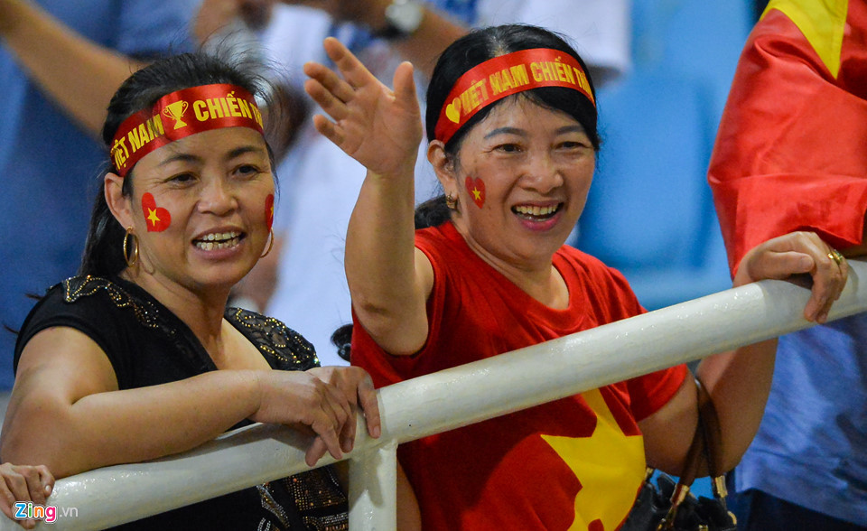 Gia đình nhiều cầu thủ đến sân Mỹ Đình tiếp lửa cho tuyển Việt Nam