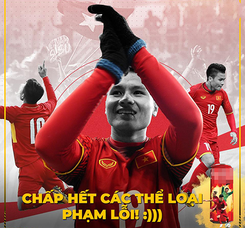 Ảnh chế các cầu thủ Việt Nam tràn ngập sau trận thắng Philippines