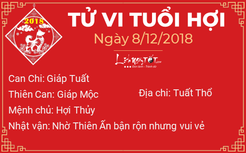 Tử vi Thứ 7 ngày 8/12/2018 của 12 con giáp: Tuất được hưởng vận may, Ngọ có tiểu nhân gây họa