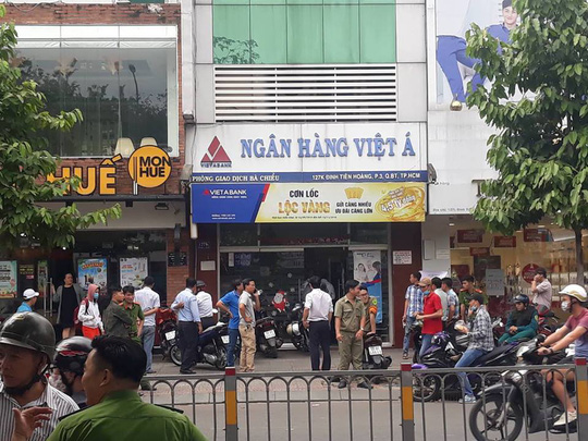 Thủ phạm cướp ngân hàng ở Bình Thạnh là đôi nam nữ