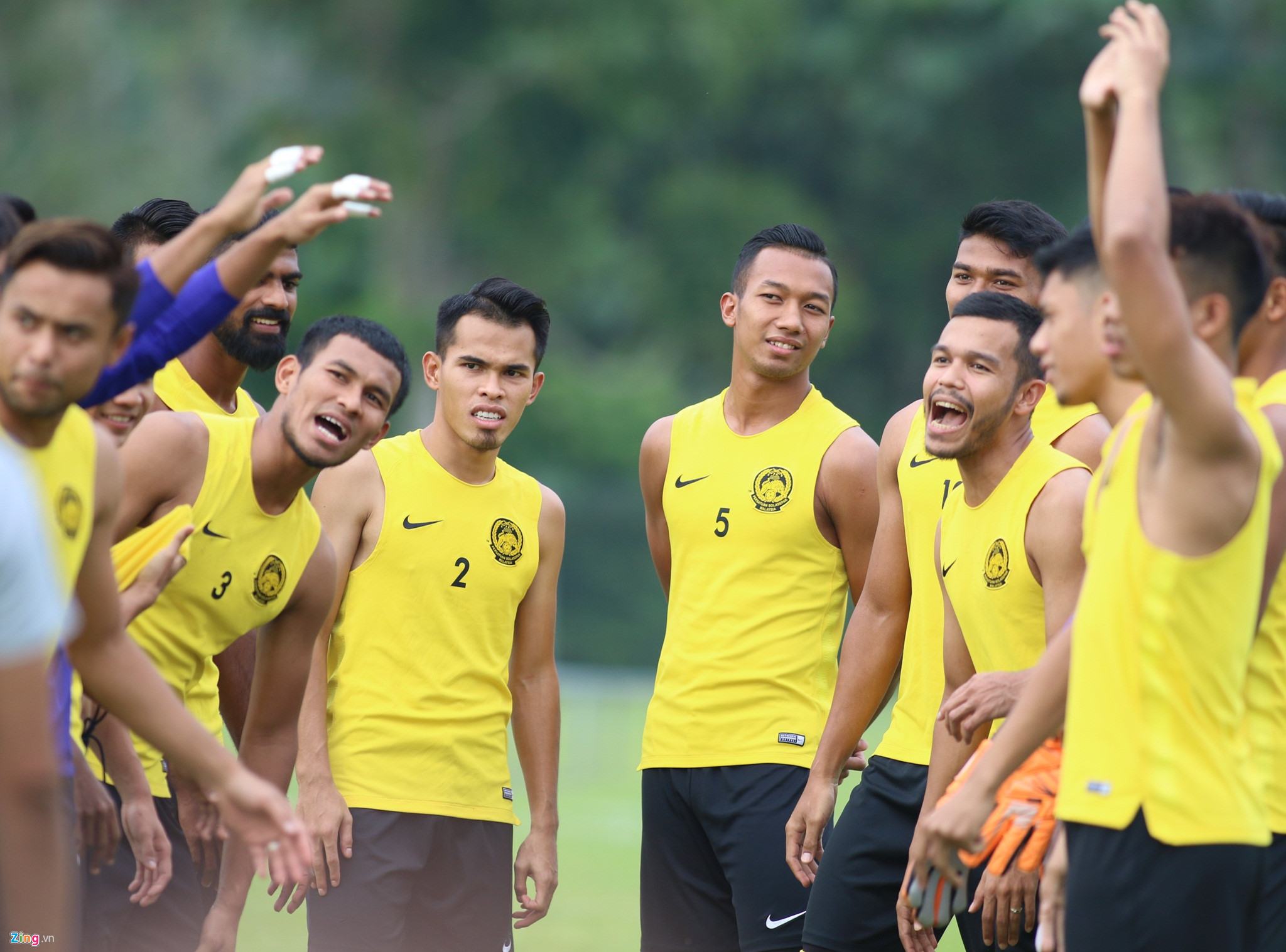 Malaysia đổi sân tập xa thành phố sau khi Việt Nam đến Kuala Lumpur