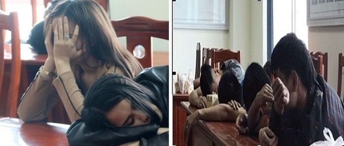 Đột kích động lắc trá hình quán karaoke Royal KTV