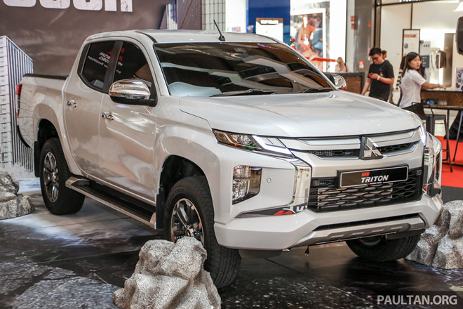 Mitsubishi Triton 2019 phiên bản địa hình giá từ 72.000 USD
