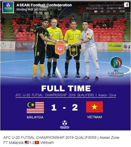 Thắng Malaysia, U20 Futsal Việt Nam tiếp thêm sức cho thầy trò Park Hang-seo