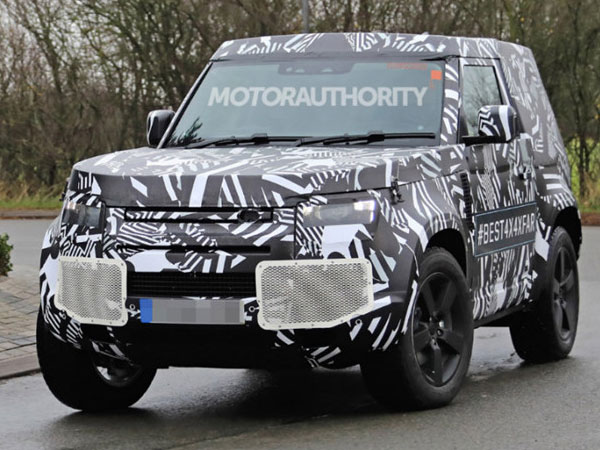 Land Rover Defender 2021 bản 3 cửa lộ ảnh chạy thử