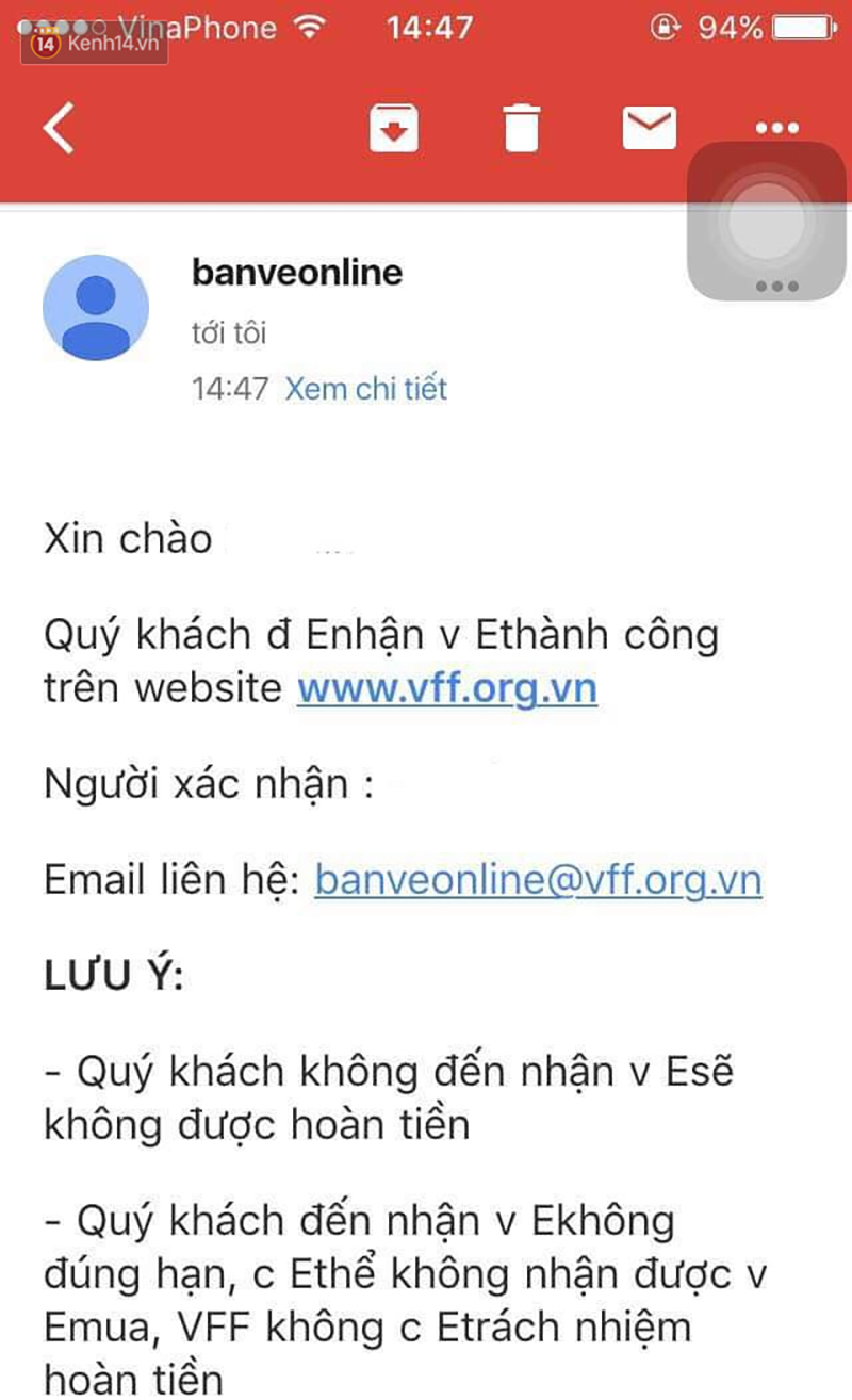 Hướng dẫn mua vé online trận chung kết AFF Cup lượt về giữa Việt Nam và Malaysia