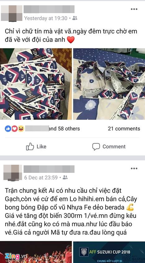 Phe vé ở Malaysia hét giá cao gấp 6 lần trước chung kết AFF Cup