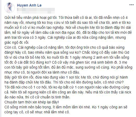4 năm bị hãm hại, Bà Tưng công khai trị kẻ tiểu nhân