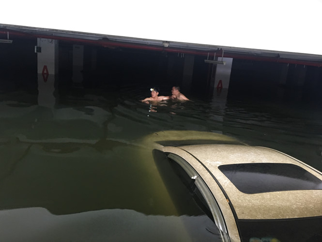 Chủ xế hộp bị đuối nước ở Đà Nẵng liều mình bơi trong hầm để giải cứu