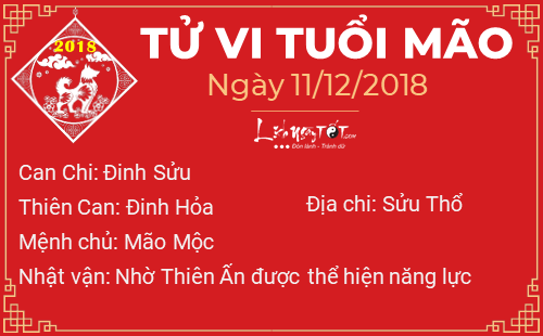 Tử vi Thứ 3 ngày 11/12/2018 của 12 con giáp: Dậu kiếm bộn tiền, Tuất bị chúng bạn xa lánh