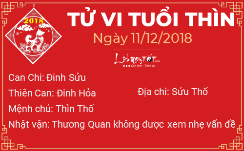 Tử vi Thứ 3 ngày 11/12/2018 của 12 con giáp: Dậu kiếm bộn tiền, Tuất bị chúng bạn xa lánh
