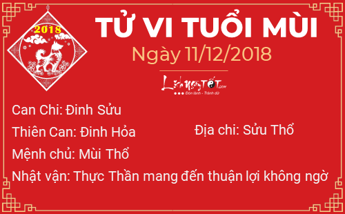 Tử vi Thứ 3 ngày 11/12/2018 của 12 con giáp: Dậu kiếm bộn tiền, Tuất bị chúng bạn xa lánh
