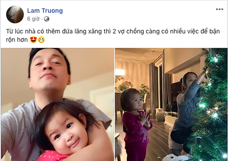 Cuối cùng Lam Trường cũng đã lên tiếng sau thông tin lục đục tình cảm với vợ trẻ