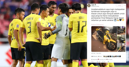 CĐV Malaysia rao bán đồ để có tiền sang Việt Nam cổ vũ AFF Cup