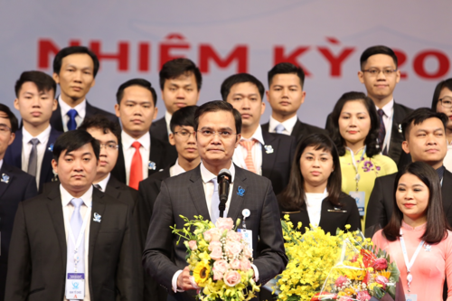 Anh Bùi Quang Huy làm Chủ tịch Hội Sinh viên Việt Nam