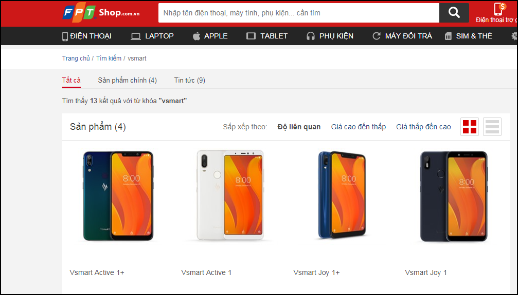 Vsmart lộ diện gần như hoàn toàn trên website đại lý, chỉ chờ nốt giá bán chính thức