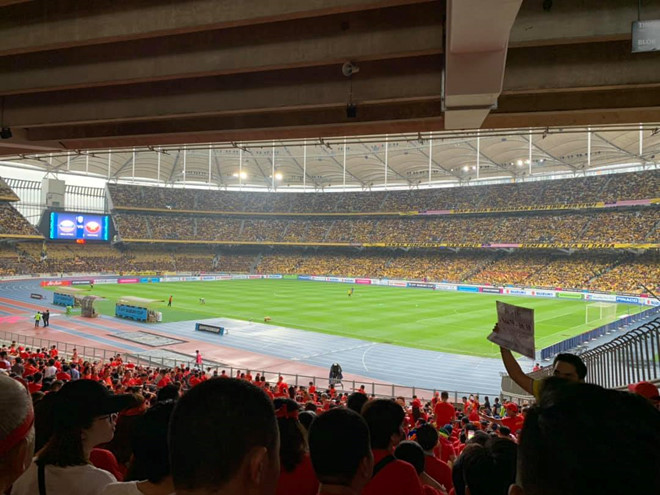 Nhiều nghệ sĩ đã đến Malaysia cổ vũ đội tuyển Việt Nam