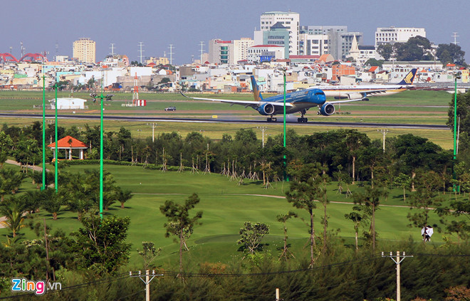 Sân golf Tân Sơn Nhất có thể bị xóa để mở rộng sân bay