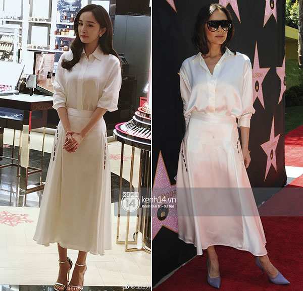 Ngực nhỏ thì sang nhưng có chắc là mặc đẹp hơn? Dương Mịch và Victoria Beckham sẽ khiến bạn phân vân