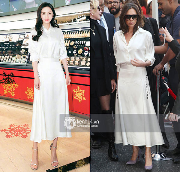 Ngực nhỏ thì sang nhưng có chắc là mặc đẹp hơn? Dương Mịch và Victoria Beckham sẽ khiến bạn phân vân