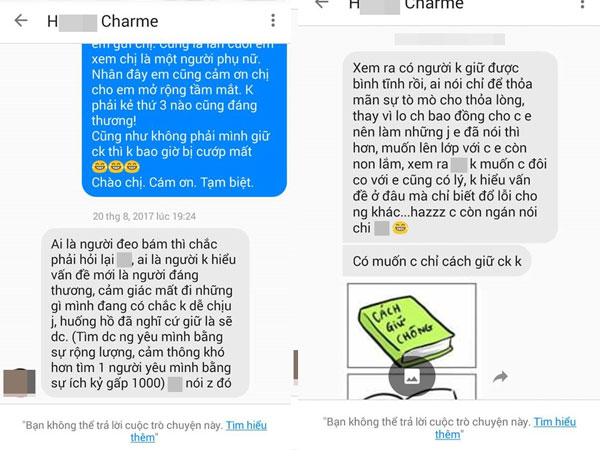 Lại một vụ bồ nhí giật chồng người còn ghen ngược chửi chính cung, chia sẻ bí quyết giữ chồng khiến chị em nóng máu