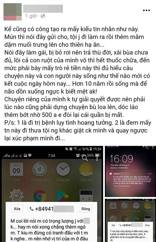 Lại một vụ bồ nhí giật chồng người còn ghen ngược chửi chính cung, chia sẻ bí quyết giữ chồng khiến chị em nóng máu