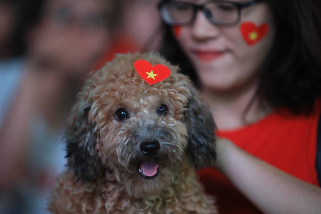 Người Sài Gòn mừng trận hòa của tuyển Việt Nam đến nửa đêm