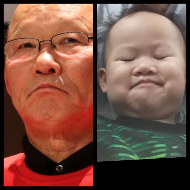 8 khoảnh khắc của cô bé 2 tuổi khiến dân mạng thích thú vì quá giống HLV Park Hang-seo