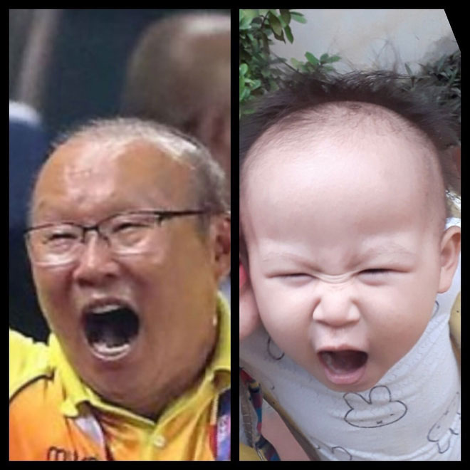 8 khoảnh khắc của cô bé 2 tuổi khiến dân mạng thích thú vì quá giống HLV Park Hang-seo