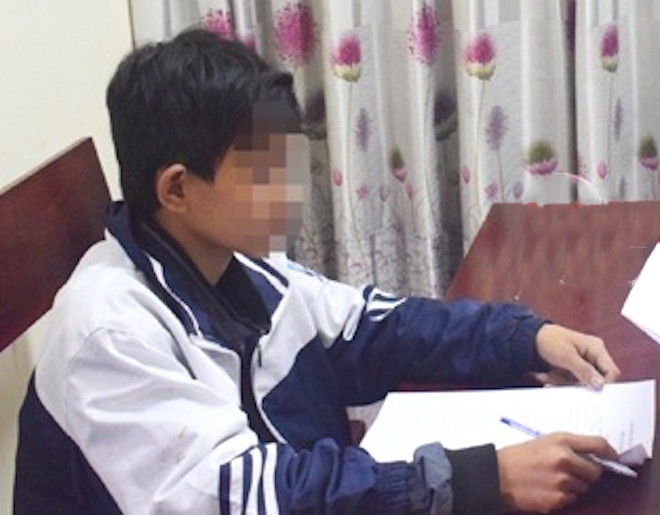 Nam sinh 15 tuổi gây ra hàng loạt vụ trộm lên đến cả trăm triệu đồng